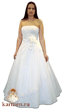 Свадебное платье, модель 237, белое